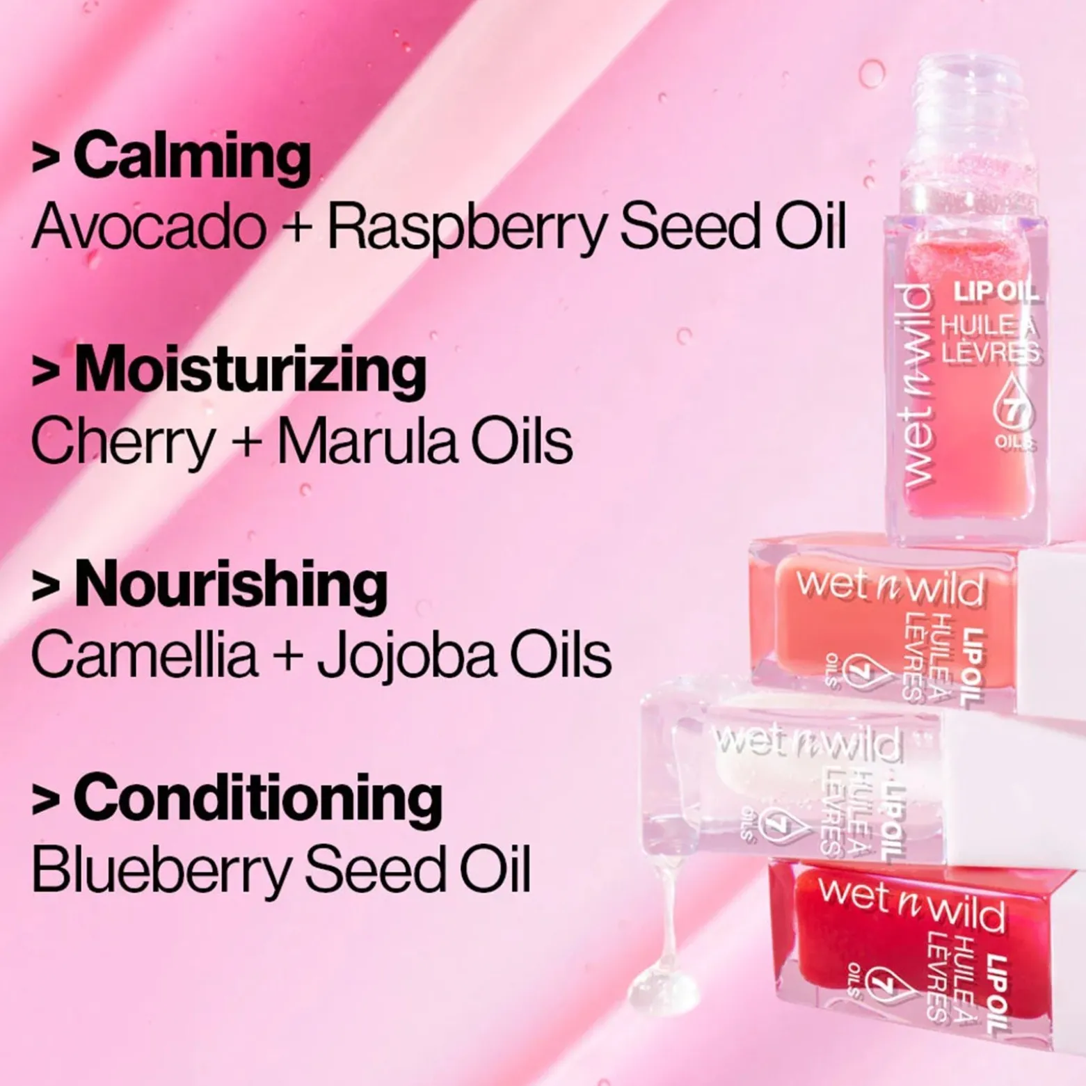 Wet n Wild Lip Oil Fuzzy Pillow 7.11ml (0.24floz)