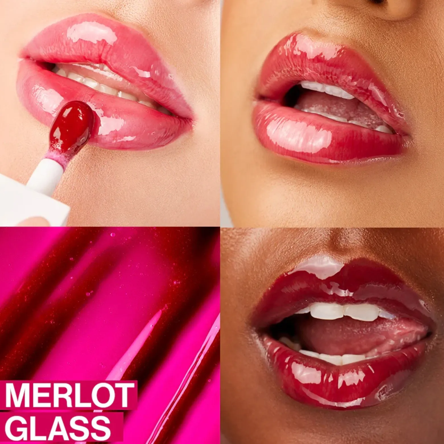 Wet n Wild Lip Oil Merlot Glass 7.11ml (0.24floz)