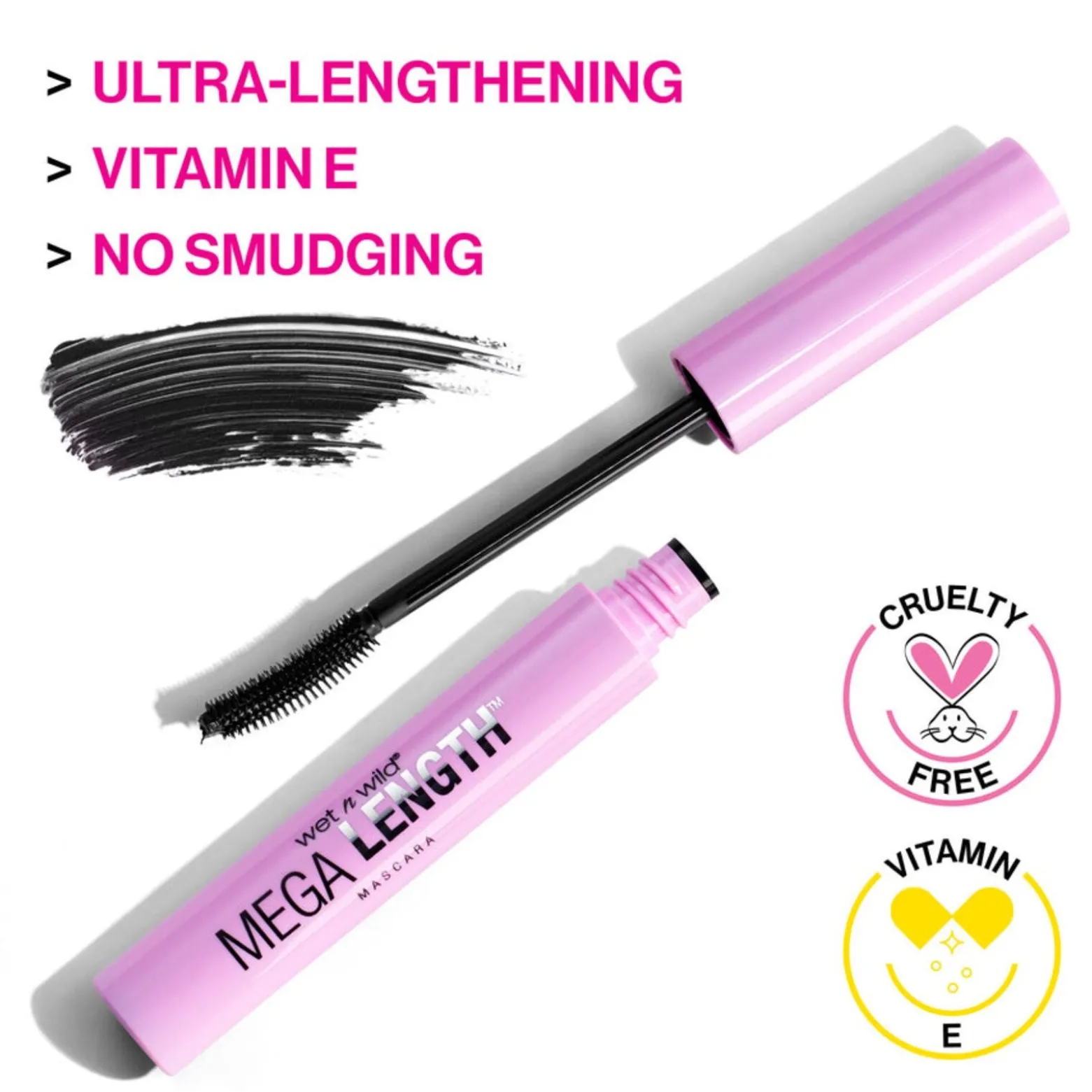 Wet n Wild Mega Length Mascara Very Black 6ml (0.21floz)