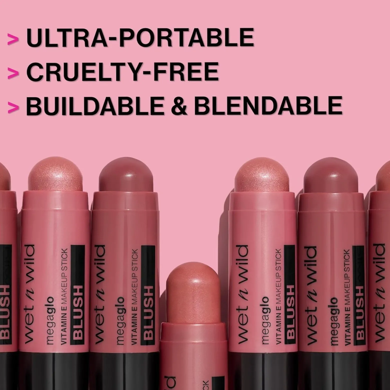 Wet n Wild Megaglo Vitamin E Makeup Stick Blush Currant Jam 6g (0.21oz)