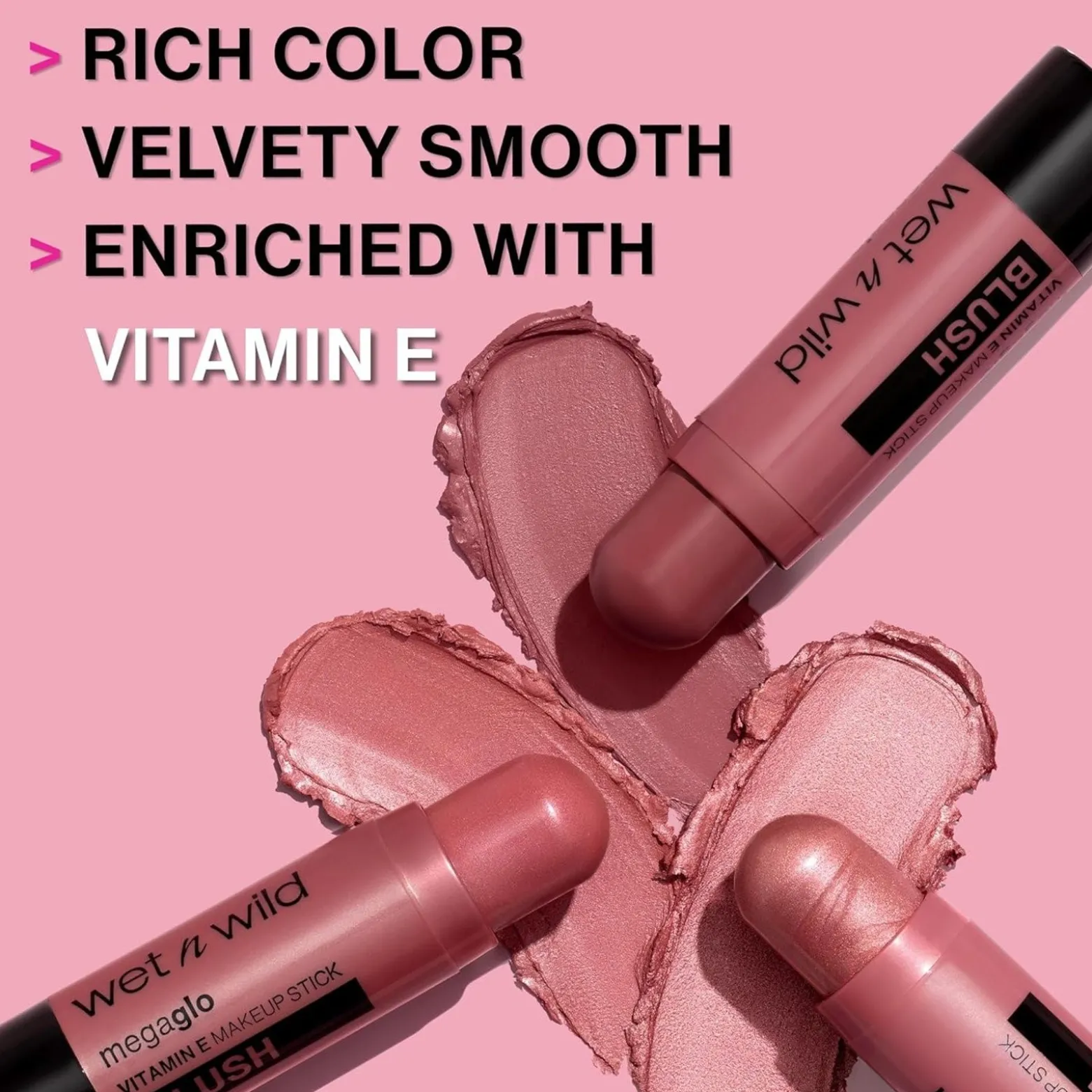 Wet n Wild Megaglo Vitamin E Makeup Stick Blush Currant Jam 6g (0.21oz)