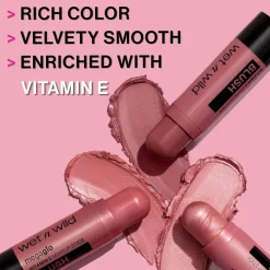 Wet n Wild Megaglo Vitamin E Makeup Stick Blush Dusty Pink 6g (0.21oz)