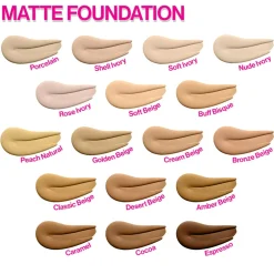 Wet n Wild Photo Focus Matte Foundation Golden Beige 30ml (1.0floz)
