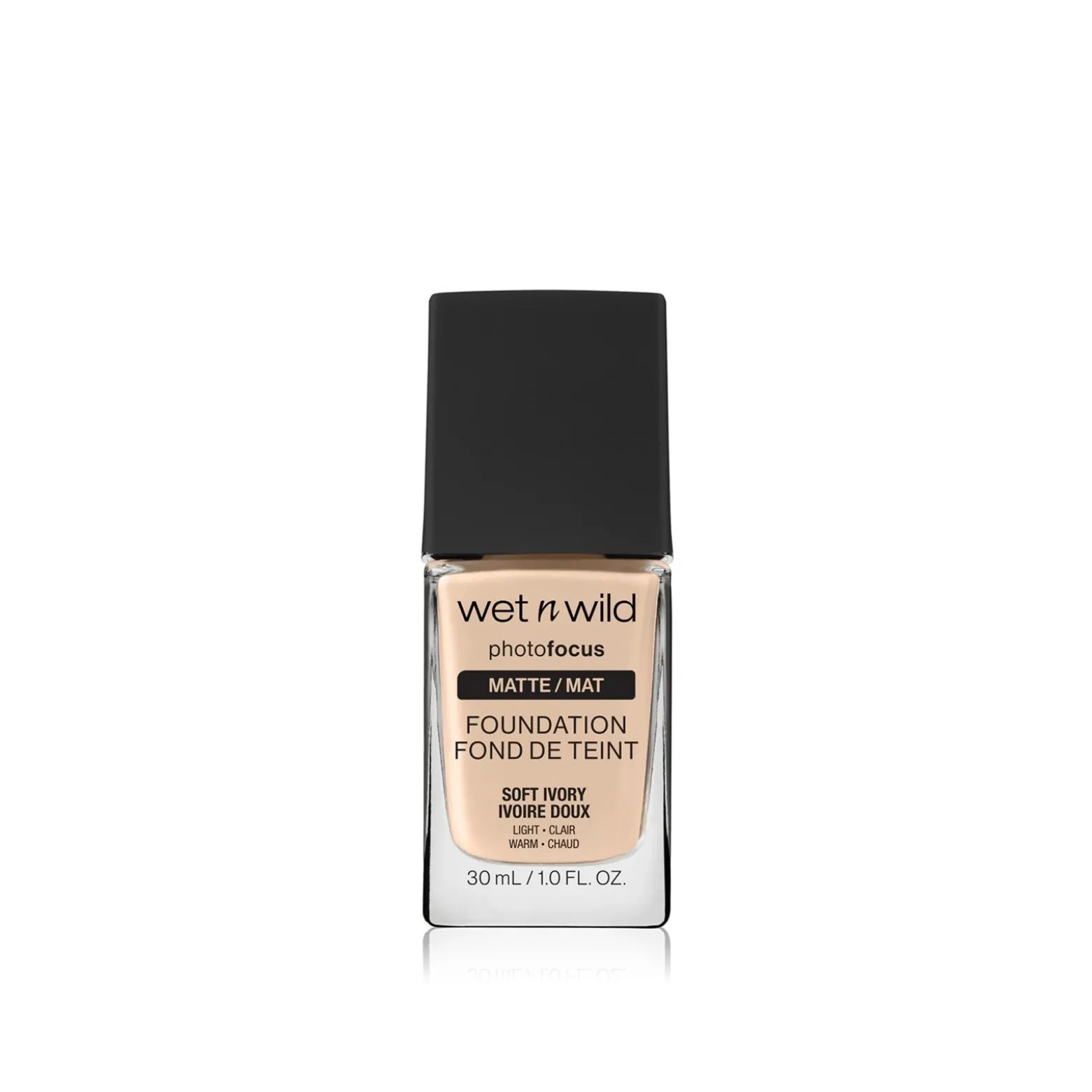 Wet n Wild Photo Focus Matte Foundation Soft Ivory 30ml (1.0floz)