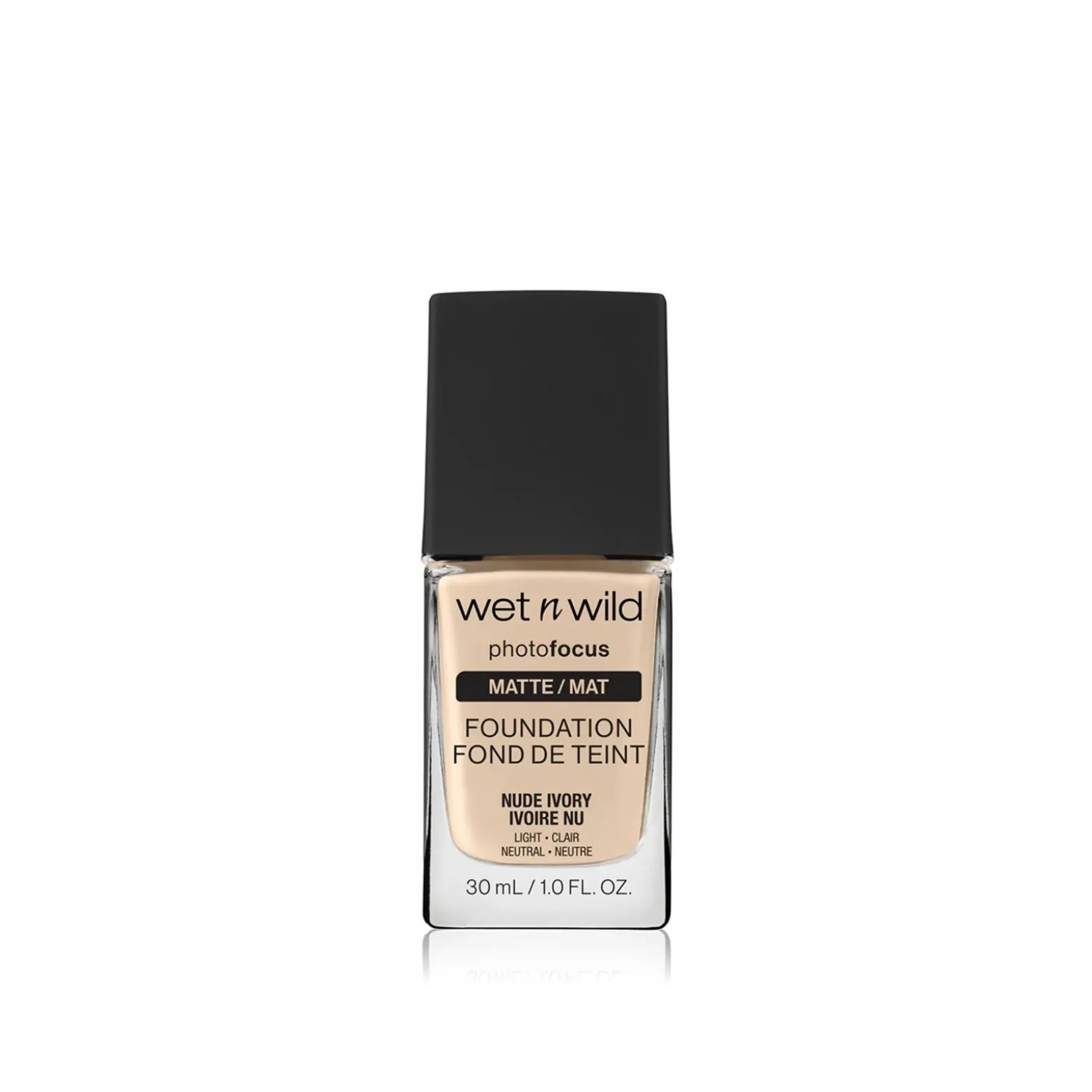 Wet n Wild Photo Focus Matte Foundation Nude Ivory 30ml (1.0floz)
