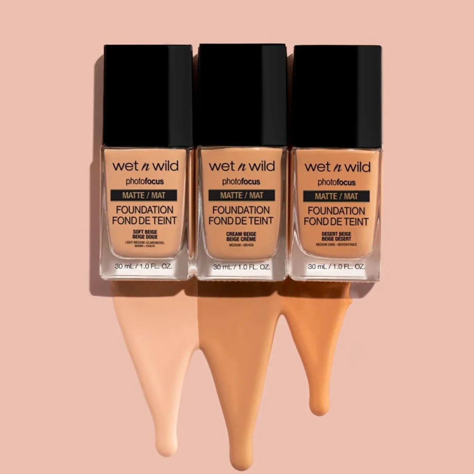 Wet n Wild Photo Focus Matte Foundation Desert Beige 30ml (1.0floz)