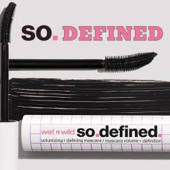 Wet n Wild So Defined Volumizing + Defining Mascara Black 10ml (0.33floz)