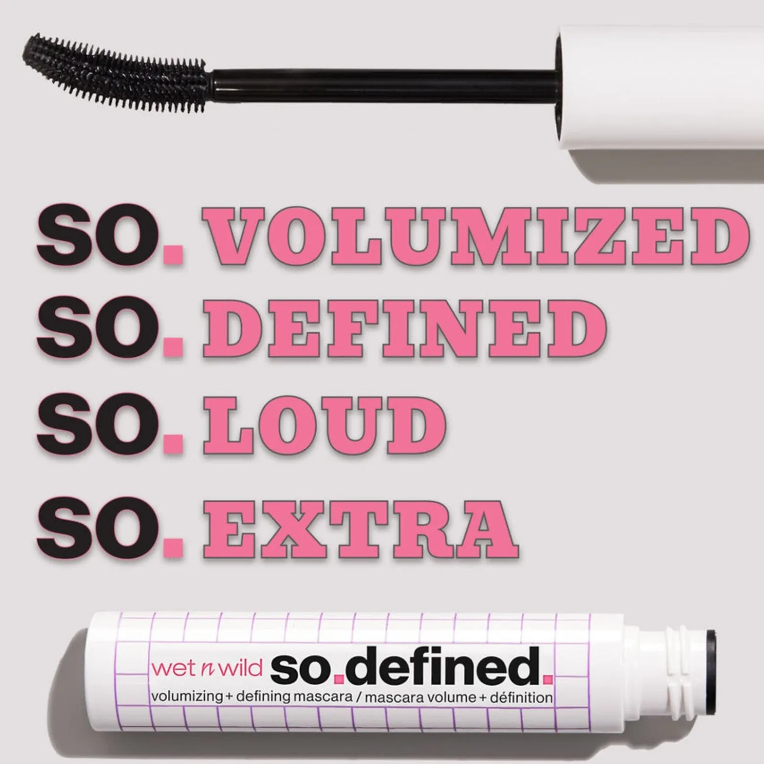 Wet n Wild So Defined Volumizing + Defining Mascara Black 10ml (0.33floz)
