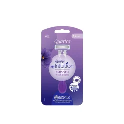 Wilkinson Sword My Intuition Smooth Violet Blooms Disposable Razors x3
