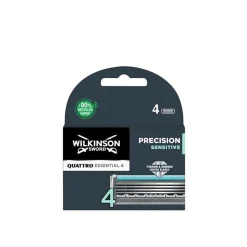 Wilkinson Sword Quattro Essential 4 Precision Sensitive Replacement Razor Blades x4