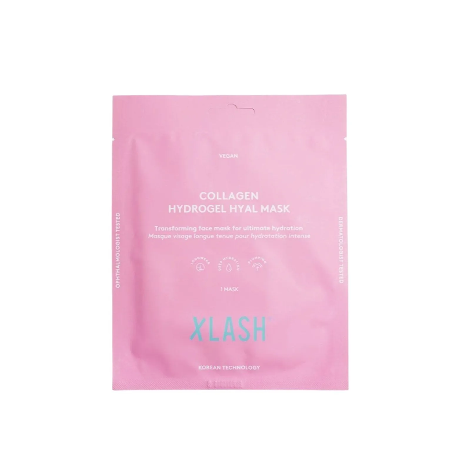 Xlash Collagen Hydrogel Hyal Mask x1