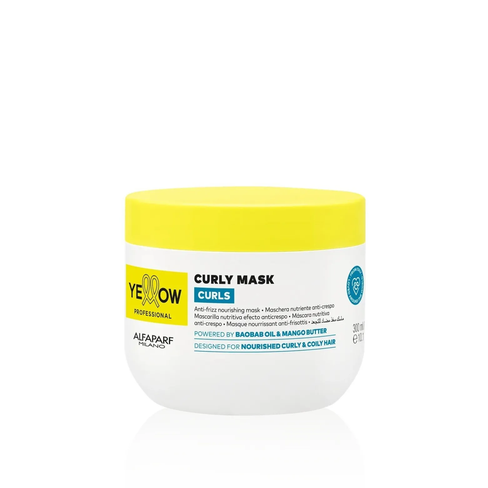 Yellow Professional Curls Curly Mask 300ml (10.1floz)