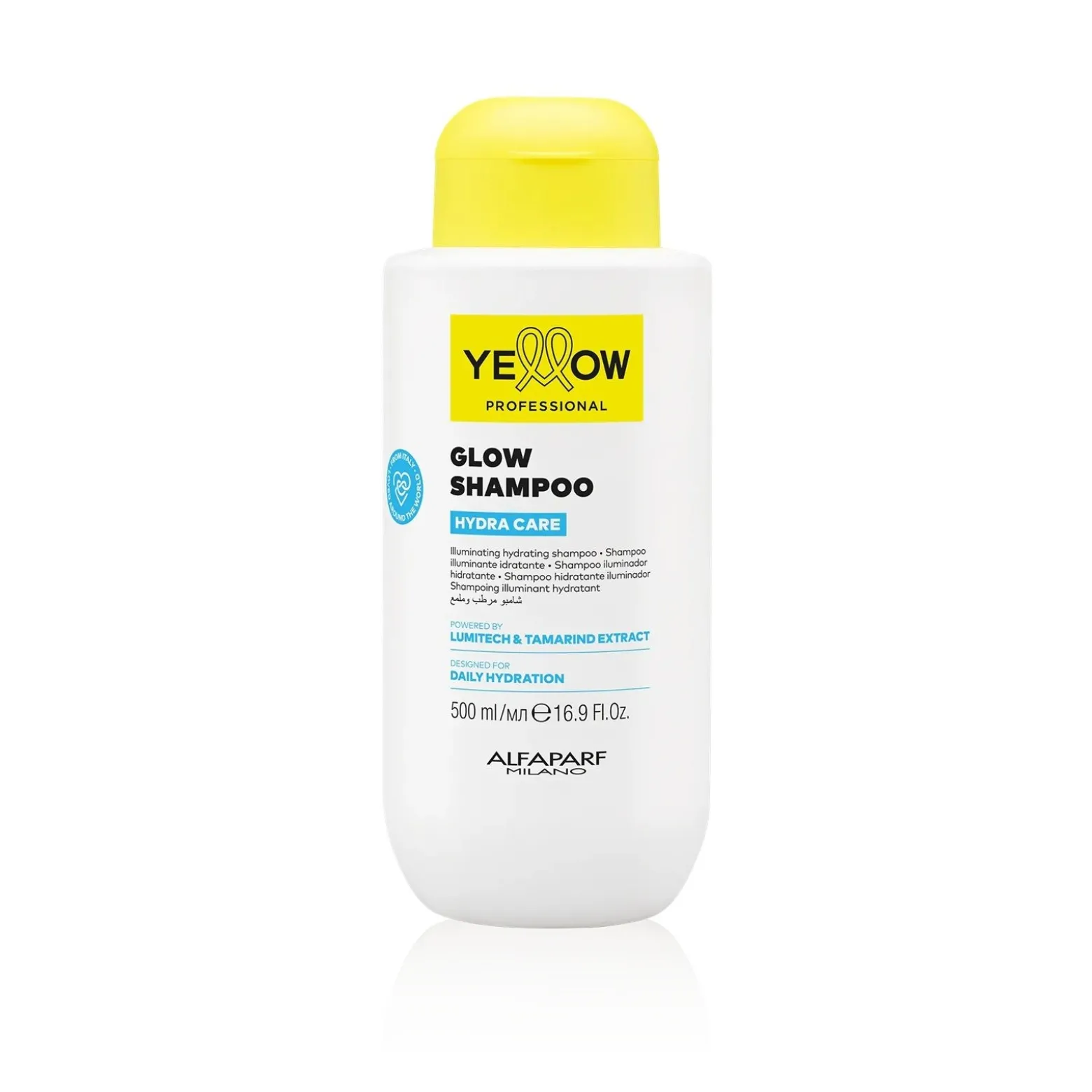 Yellow Professional Hydra Care Glow Shampoo 500ml (16.9floz)
