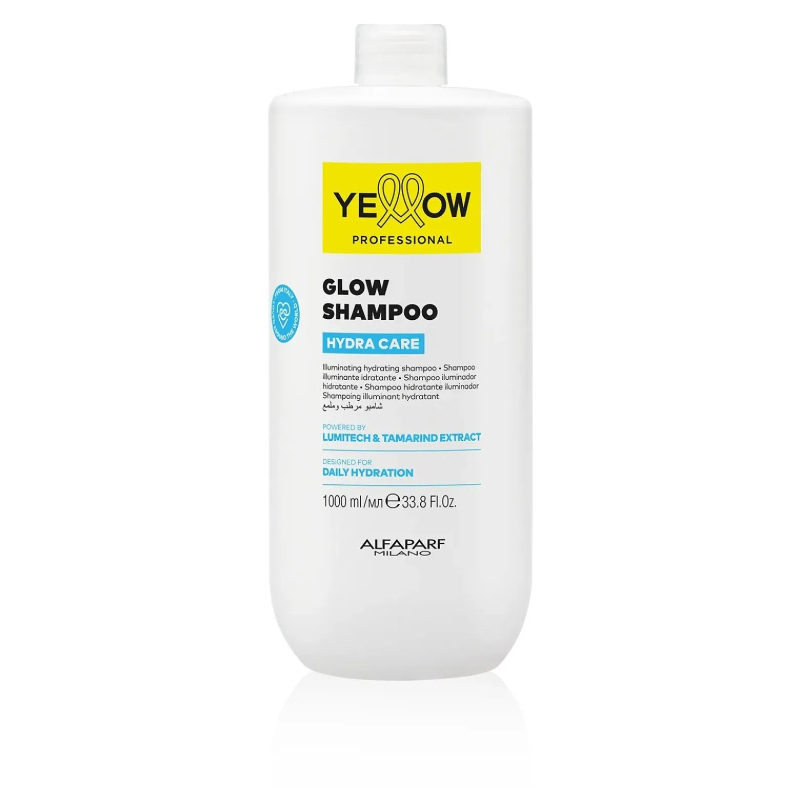 Yellow Professional Hydra Care Glow Shampoo 1L (33.8floz)