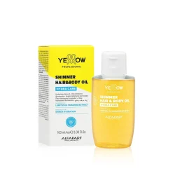 Yellow Professional Hydra Care Shimmer Hair & Body Oil 100ml (3.38floz)