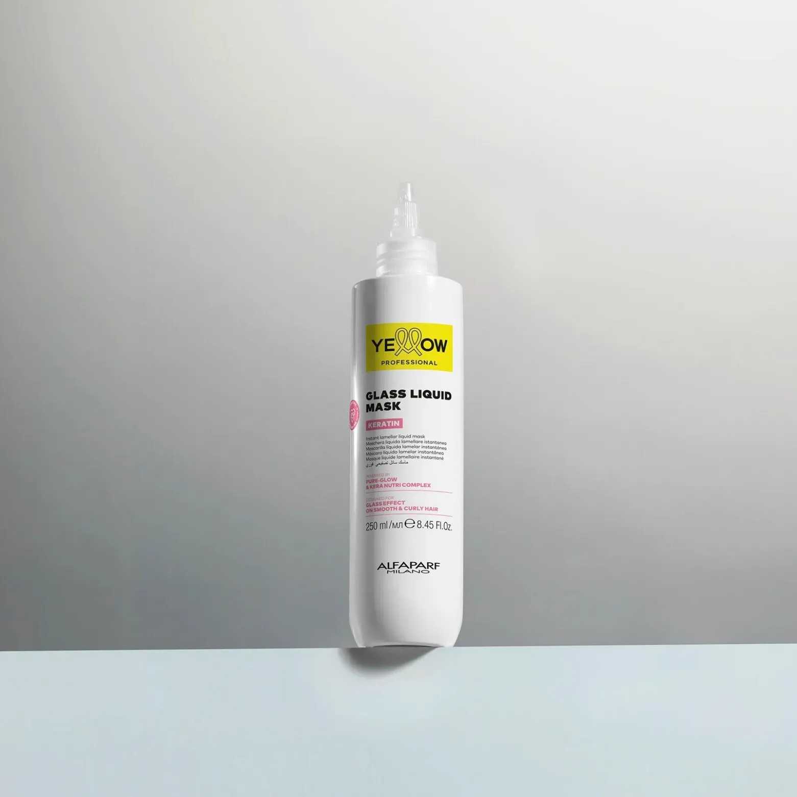 Yellow Professional Keratin Glass Liquid Mask 250ml (8.45floz)