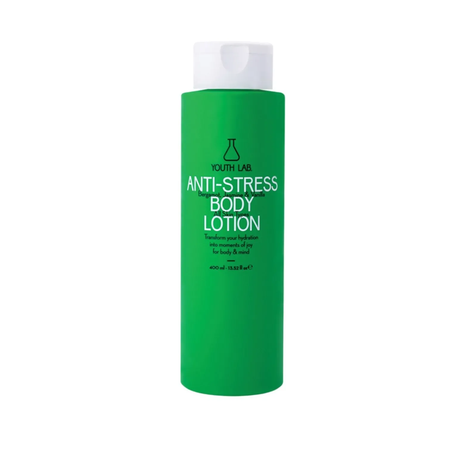 YOUTH LAB Anti-Stress Body Lotion Bergamot, Jasmine & Vanilla 400ml (13.52floz)