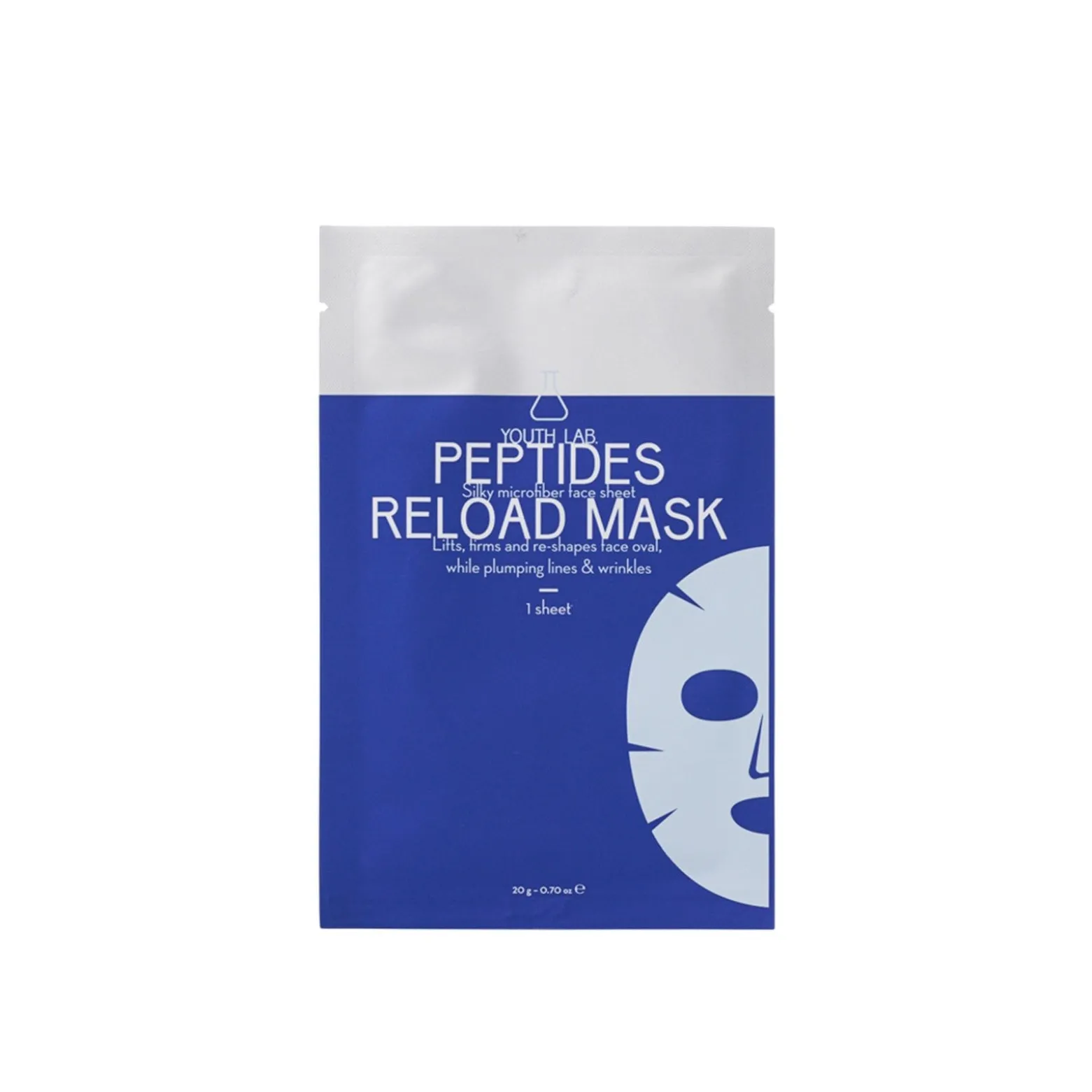 YOUTH LAB Peptides Reload Mask x1 Pair (0.70oz)