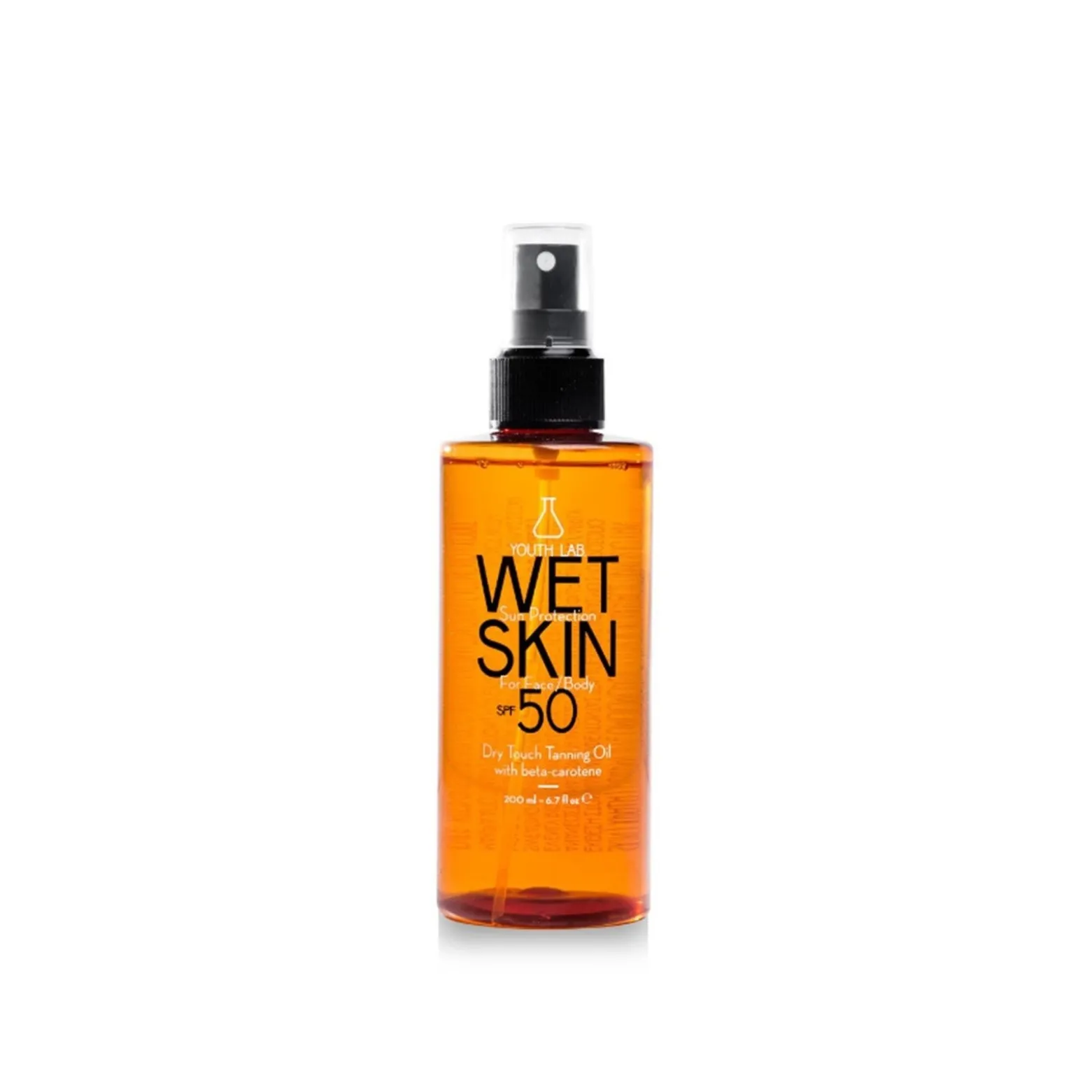 YOUTH LAB Wet Skin Dry Touch Tanning Oil SPF50 200ml (6.76fl oz)