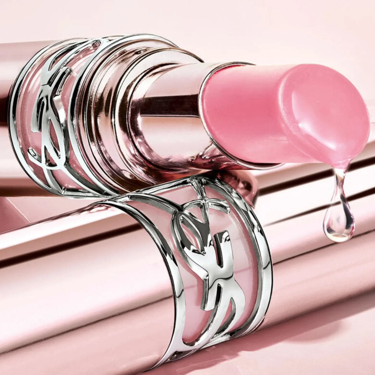 Yves Saint Laurent Loveshine Candy Glow Sheer-Shine Color & Care Lip Balm 44B Nude Lavallière 3.1g (0.10oz)