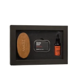 Zew For Men Simple Lumberjack Hemp Shine Set