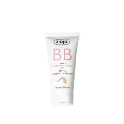 Ziaja BB Cream for Normal Dry & Sensitive Skin SPF15 Natural Tone 50ml (1.7 fl oz)