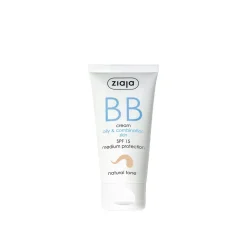 Ziaja BB Cream for Oily & Combination Skin SPF15 Natural Tone 50ml (1.7 fl oz)