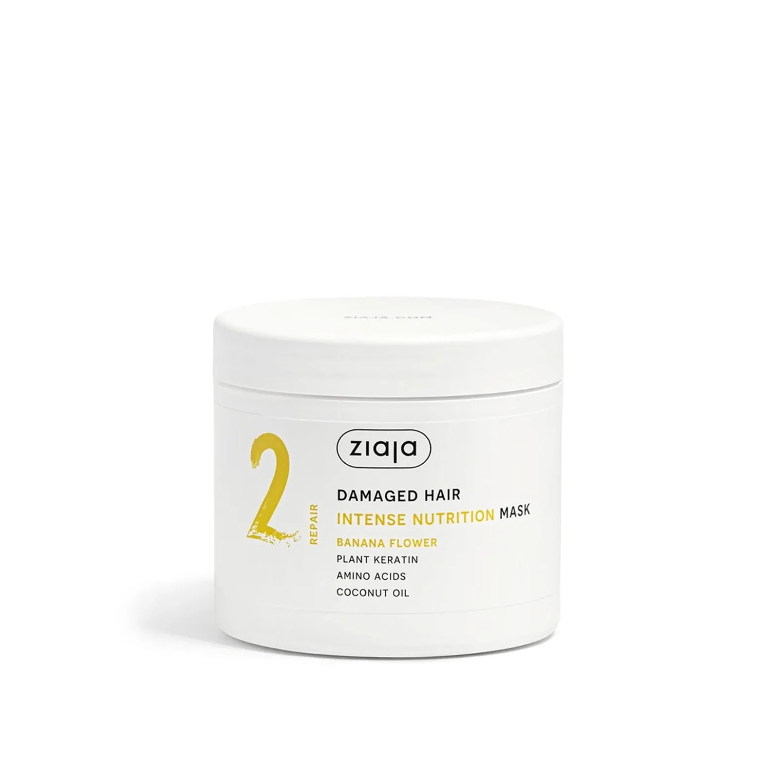 Ziaja Intense Nutrition Damaged Hair Banana Flower Mask 350ml (12.3floz)