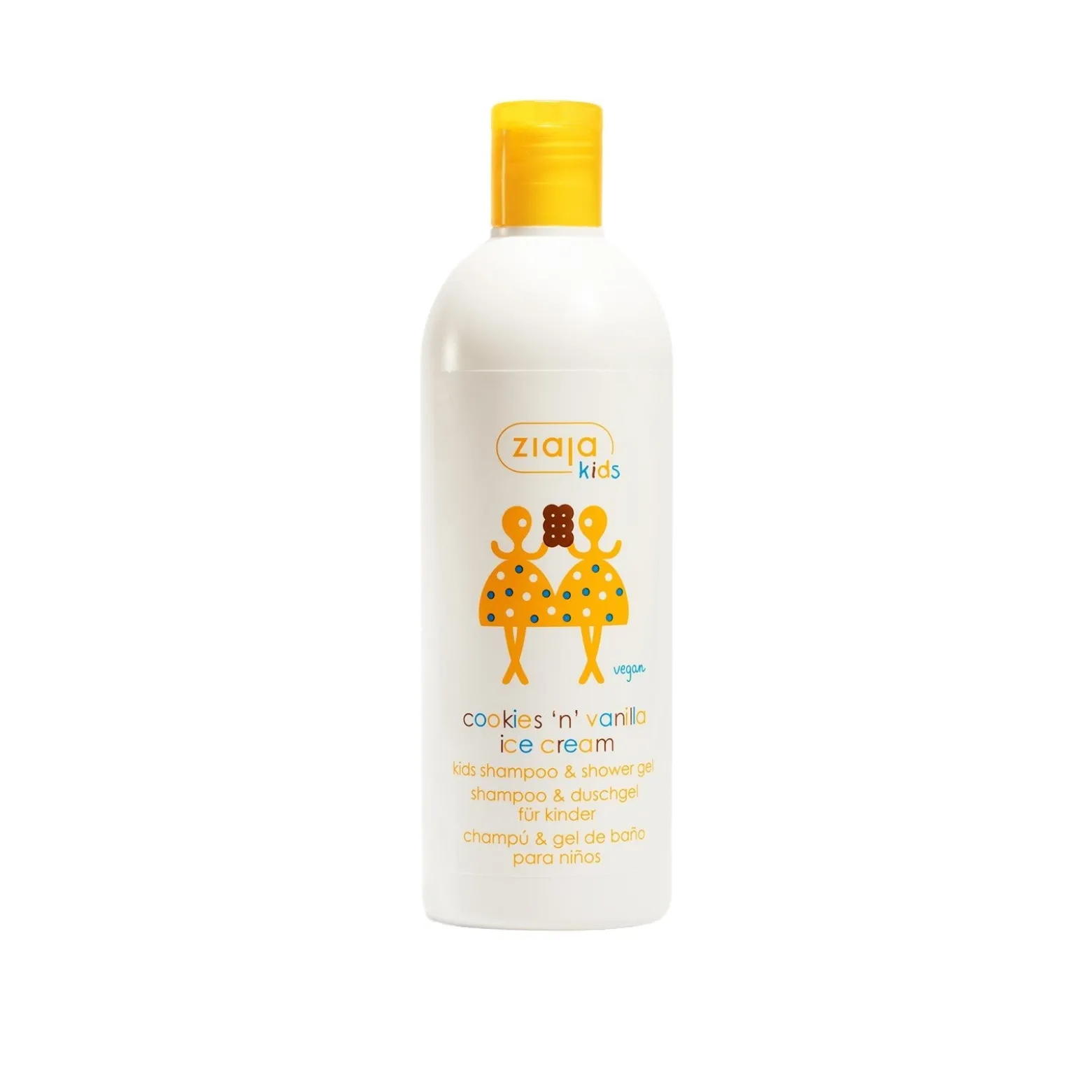 Ziaja Kids Shampoo & Shower Gel Cookies 'n' Vanilla Ice Cream 400ml (14.1floz)