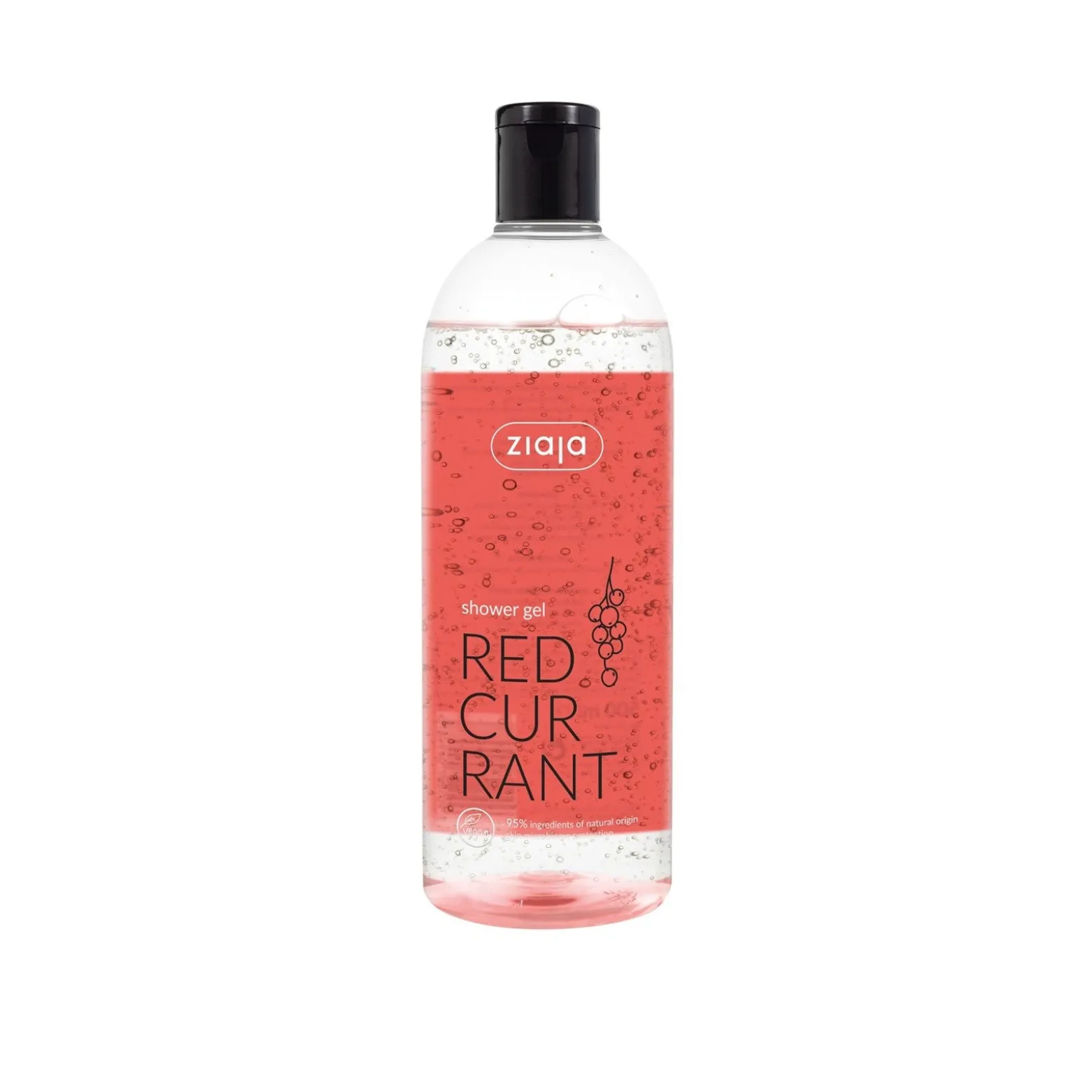 Ziaja Shower Gel Red Currant 500ml (17.6floz)
